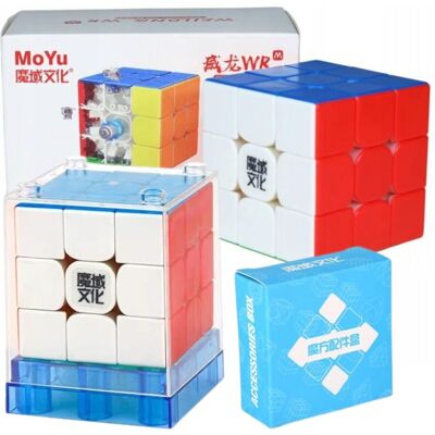 MoYu Układanka Logiczna Profesjonalna Kolorowa Płynna Lekka Kostka Speedcube MoYu Układanka Logiczna Profesjonalna Kolorowa Płynna Lekka Kostka Speedcube