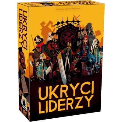 Ukryci Liderzy, Gra Planszowa, Galakta Ukryci Liderzy, Gra Planszowa, Galakta