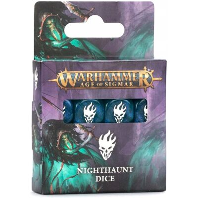 Warhammer Aos - Nighthaunt Dice, Kości Rpg, Games Workshop Warhammer Aos - Nighthaunt Dice, Kości Rpg, Games Workshop