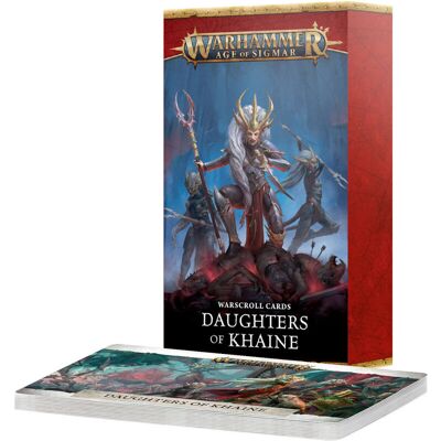 Games Workshop Warhammer Aos - Warscroll Cards Daughters Of Khaine (English) Games Workshop Warhammer Aos - Warscroll Cards Daughters Of Khaine (English)