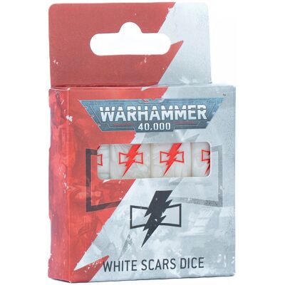 White Scars Dice, Warhammer 40000, Kości Rpg, Games Workshop White Scars Dice, Warhammer 40000, Kości Rpg, Games Workshop