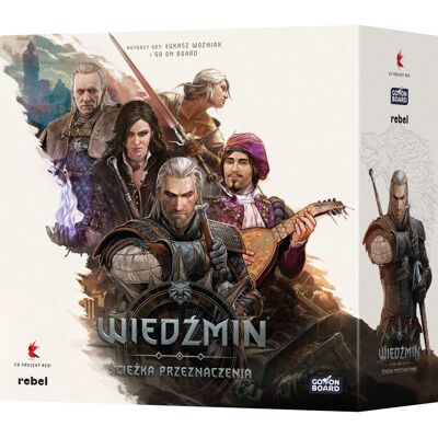 Wiedźmin: Ścieżka Przeznaczenia - Edycja Deluxe, Gra Planszowa, Rebel Wiedźmin: Ścieżka Przeznaczenia - Edycja Deluxe, Gra Planszowa, Rebel