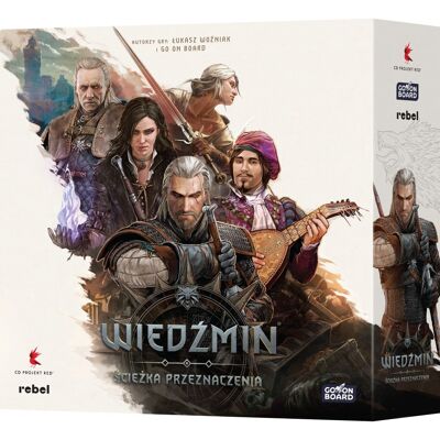 Wiedźmin: Ścieżka Przeznaczenia (Standard), Gra Planszowa, Rebel Wiedźmin: Ścieżka Przeznaczenia (Standard), Gra Planszowa, Rebel