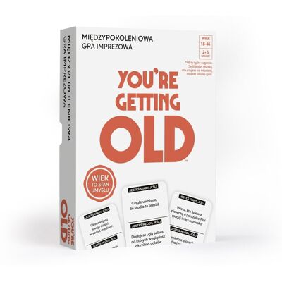 You'Re Getting Old – Gra Dla Dorosłych, Gra Planszowa, Epee You'Re Getting Old – Gra Dla Dorosłych, Gra Planszowa, Epee