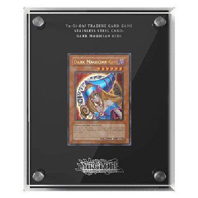 Wizards of the Coast Yu-Gi-Oh! Stainless Steel Card: Dark Magician Girl Wizards of the Coast Yu-Gi-Oh! Stainless Steel Card: Dark Magician Girl