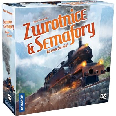 Zwrotnice I Semafory, Gra Planszowa, Galakta Zwrotnice I Semafory, Gra Planszowa, Galakta