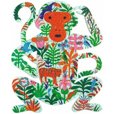 Djeco Model: Puzzle w kształcie małpy 350 elementów - Puzzle Djeco Model: Puzzle w kształcie małpy 350 elementów - Puzzle