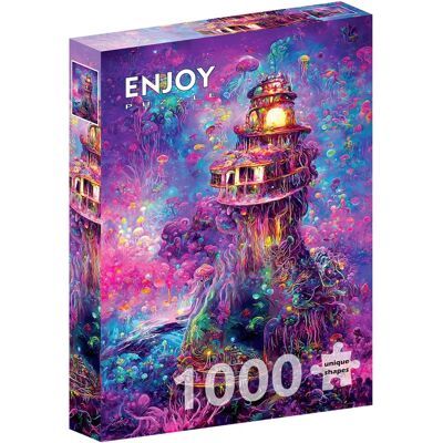 Unknown - Unterwasser-Leuchtturm 1000 Teile - Puzzle Unknown - Unterwasser-Leuchtturm 1000 Teile - Puzzle