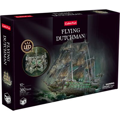 Cubic Fun Świecąca 3D układanka Flying Dutchman - 3D układanka Cubic Fun Świecąca 3D układanka Flying Dutchman - 3D układanka