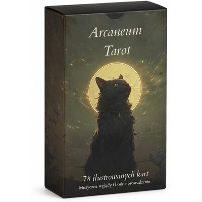 Inny producent Arcaneum Tarot Polska Talia Kart 78 Kart Premium Inny producent Arcaneum Tarot Polska Talia Kart 78 Kart Premium