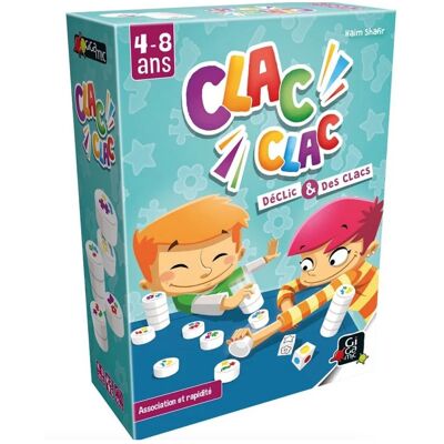 Gigamic Clac Clac - Gra imprezowa dla wszystkich grup wiekowych Gigamic Clac Clac - Gra imprezowa dla wszystkich grup wiekowych