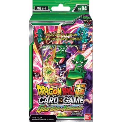 Bandai Dragon Ball Super Cg Starter Deck Sd04 Strażnik Namekians Karciana Bandai Dragon Ball Super Cg Starter Deck Sd04 Strażnik Namekians Karciana