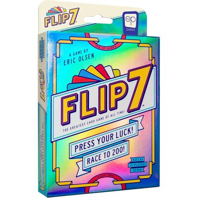 USAopoly Flip 7 Gra Karciana 94 Karty Rodzinna Rozgrywka Szczęście I Strategia USAopoly Flip 7 Gra Karciana 94 Karty Rodzinna Rozgrywka Szczęście I Strategia
