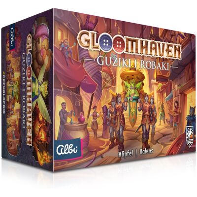 ALBI Gloomhaven. Guziki I Robaki ALBI Gloomhaven. Guziki I Robaki