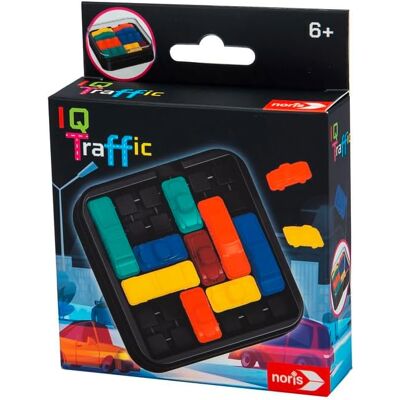 Noris Gra Logiczna Iq Traffic - Układanka Przesuwana Z Samochodami Dla Dzieci 6+ Noris Gra Logiczna Iq Traffic - Układanka Przesuwana Z Samochodami Dla Dzieci 6+