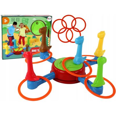 Lean Toys Gra Zabawka Zręcznościowa Dinozaury Ringi 360* Lean Toys Gra Zabawka Zręcznościowa Dinozaury Ringi 360*