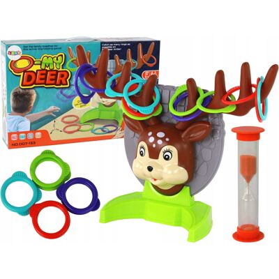 Lean Toys Gra Zręcznościowa Rodzinna Rzut Obręczą W Jelonka Lean Toys Gra Zręcznościowa Rodzinna Rzut Obręczą W Jelonka