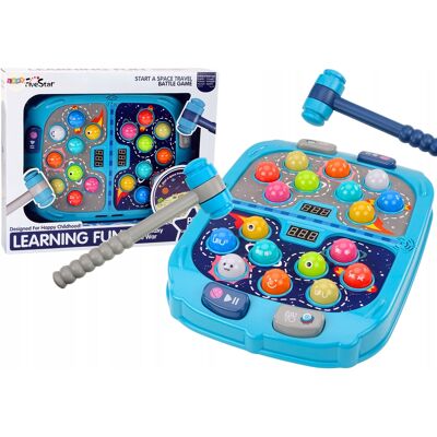 Lean Toys Gra Zręcznościowa Wack A Mole Kosmos 9 Poziomów Prędkości Światła Dźwięki Lean Toys Gra Zręcznościowa Wack A Mole Kosmos 9 Poziomów Prędkości Światła Dźwięki