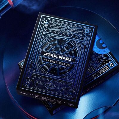 Theory11 Karty Do Gry Star Wars Light Side Poker Size Niebieskie Oryginalne Theory11 Karty Do Gry Star Wars Light Side Poker Size Niebieskie Oryginalne