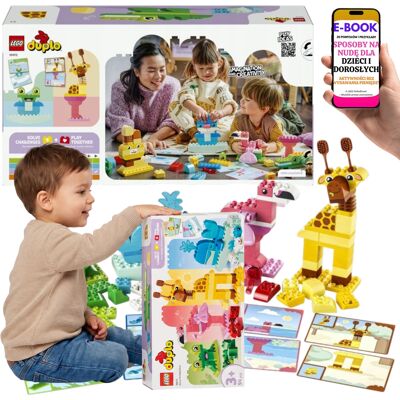 Lego Duplo Gra W Budowanie Zwierzątek Prezent Dla Dziecka (10472) + E-Book-3 Lego Duplo Gra W Budowanie Zwierzątek Prezent Dla Dziecka (10472) + E-Book-3