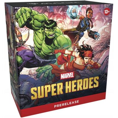 Wizards of the Coast Magic The Gathering: Marvel Super Heroes Prerelease Pack Wizards of the Coast Magic The Gathering: Marvel Super Heroes Prerelease Pack