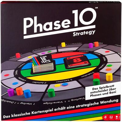 Mattel Phase 10 Strategiczna Gra Planszowa Dla 2-6 Graczy Od 7 Lat Mattel Phase 10 Strategiczna Gra Planszowa Dla 2-6 Graczy Od 7 Lat