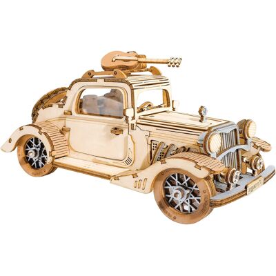 Puzzle 3d Dla Dorosłych Drewniane Samochód Retro Robotime 164 Elementy Puzzle 3d Dla Dorosłych Drewniane Samochód Retro Robotime 164 Elementy