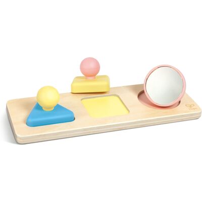 Puzzle Z Lustrem Dla Dziecka Hape E0072 Drewniane 3d Montessori Puzzle Z Lustrem Dla Dziecka Hape E0072 Drewniane 3d Montessori