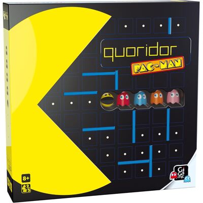 Gigamic Quoridor Pac-Man Gra Planszowa Strategiczna Dla 2-4 Graczy Od 8 Lat Gigamic Quoridor Pac-Man Gra Planszowa Strategiczna Dla 2-4 Graczy Od 8 Lat