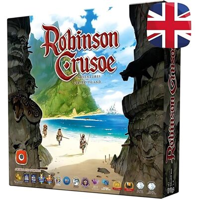 Portal Games Robinson Crusoe: Adventures On The Cursed Island - Kooperacyjna Gra Portal Games Robinson Crusoe: Adventures On The Cursed Island - Kooperacyjna Gra