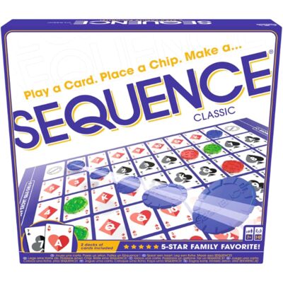 Goliath Sequence Classic Gra Planszowa Strategiczna Dla 2-12 Graczy Od 7 Lat Goliath Sequence Classic Gra Planszowa Strategiczna Dla 2-12 Graczy Od 7 Lat