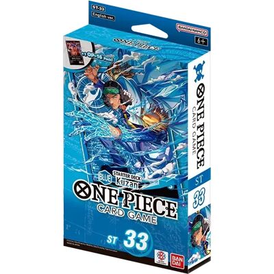 Bandai Talia Do Gry One Piece Card Game: St33 Blue Kuzan Starter Deck Bandai Talia Do Gry One Piece Card Game: St33 Blue Kuzan Starter Deck