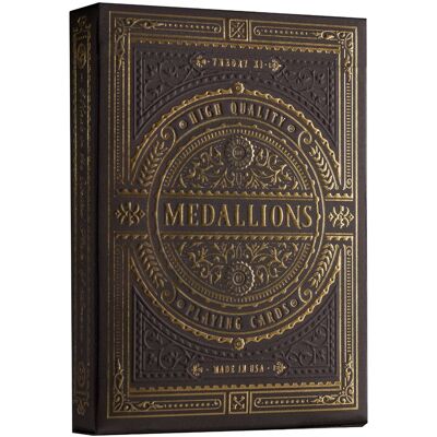 Theory11 Medallions Deck Signature Bicycle Playing Cards By New Theory11 Medallions Deck Signature Bicycle Playing Cards By New