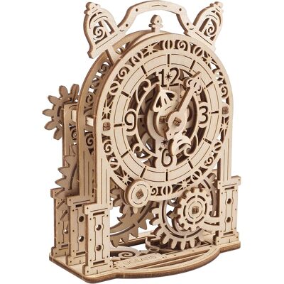 Ugears Budzik Vintage Puzzle 3d - Drewniany Model Zegara Do Samodzielnego Ugears Budzik Vintage Puzzle 3d - Drewniany Model Zegara Do Samodzielnego