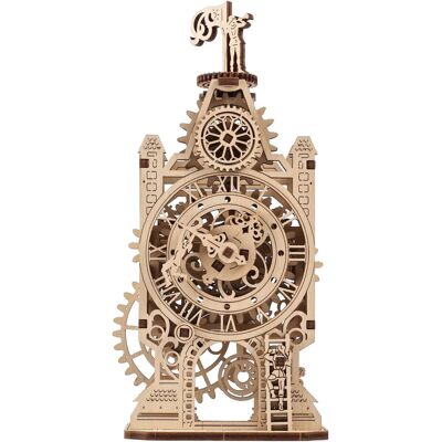 Moments Ugears Stara Wieża Zegarowa Puzzle 3d Drewniane Do Samodzielnego Montażu Moments Ugears Stara Wieża Zegarowa Puzzle 3d Drewniane Do Samodzielnego Montażu