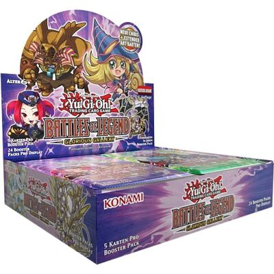 Yu-Gi-Oh! Yu-Gi-Oh Battles Of Legend: Glorious Gallery Display 24 Karty Yu-Gi-Oh! Yu-Gi-Oh Battles Of Legend: Glorious Gallery Display 24 Karty