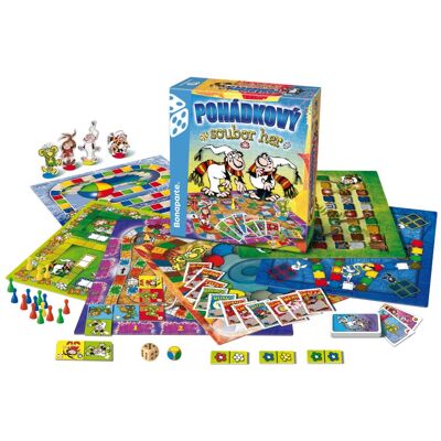 Bonaparte Zdeněk Smetana - Baśniowy zestaw gier dla rodziny - family game set Bonaparte Zdeněk Smetana - Baśniowy zestaw gier dla rodziny - family game set