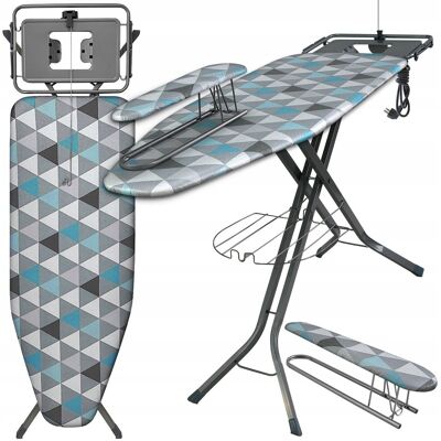 Inny producent Deska do prasowania standardowa z rekawnikiem Millena 130 cm x 48 cm Inny producent Deska do prasowania standardowa z rekawnikiem Millena 130 cm x 48 cm