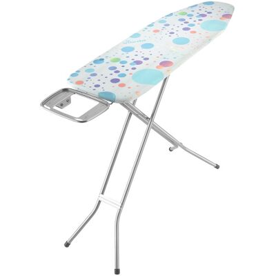 Deska do prasowania Vileda Star blat 120x38 cm pokrowiec bawełna pianka 7 mm regulacja wysokości 78-96 cm podstawka na żelazko stabilna TÜV GS Deska do prasowania Vileda Star blat 120x38 cm pokrowiec bawełna pianka 7 mm regulacja wysokości 78-96 cm podstawka na żelazko stabilna TÜV GS