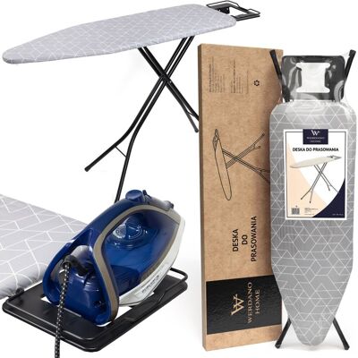 Inny producent Deska Do Prasowania Z Podstawką Na Żelazko Bawełniany Pokrowiec 120 X 38 Cm Inny producent Deska Do Prasowania Z Podstawką Na Żelazko Bawełniany Pokrowiec 120 X 38 Cm