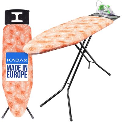KADAX Deska Do Prasowania 120x38cm Duża Szeroki Blat Składana Uchwyt Na Żelazko KADAX Deska Do Prasowania 120x38cm Duża Szeroki Blat Składana Uchwyt Na Żelazko