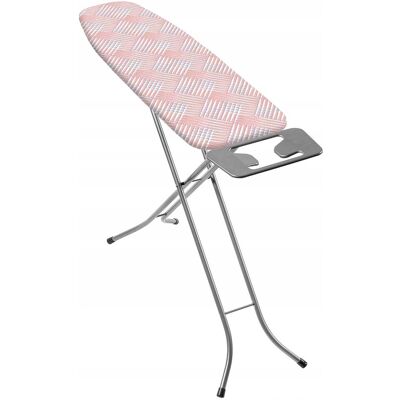KADAX Deska Do Prasowania Z Uchwytem Na Żelazko Duża 110x30cm Różowa KADAX Deska Do Prasowania Z Uchwytem Na Żelazko Duża 110x30cm Różowa