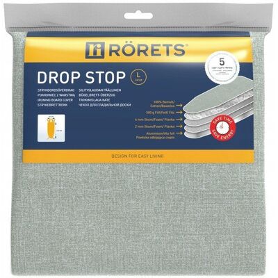 Pokrowiec na deskę do prasowania DROP STOP 5w1 Rorets Pokrowiec na deskę do prasowania DROP STOP 5w1 Rorets