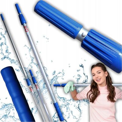 Raypath aluminiowy Kij do Mopa drążek teleskopowy 220cm do Okien Podłóg Mop Raypath aluminiowy Kij do Mopa drążek teleskopowy 220cm do Okien Podłóg Mop