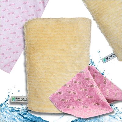 Raypath Zestaw Rękawica Beżowa czyszcząca Sunbeam Różowy do Czyszczenia Raypath Zestaw Rękawica Beżowa czyszcząca Sunbeam Różowy do Czyszczenia