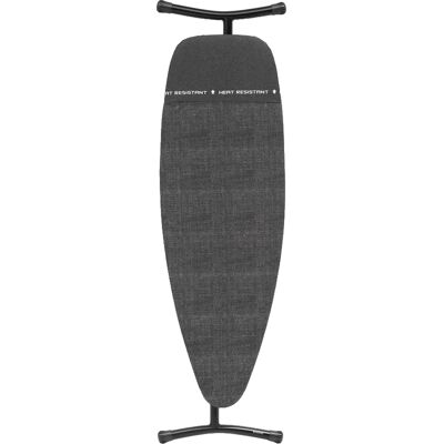 Deska Do Prasowania Brabantia D 135x45 Cm Z Miejscem Na Żelazko, Czarna, 100% Bawełna Deska Do Prasowania Brabantia D 135x45 Cm Z Miejscem Na Żelazko, Czarna, 100% Bawełna