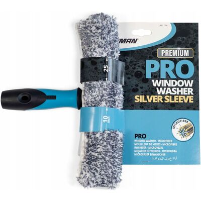 Myjka Do Okien Moerman Pro Window Washer Silver Sleeve 25cm Myjka Do Okien Moerman Pro Window Washer Silver Sleeve 25cm