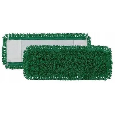 Płaski mop z mikrofazy zielony 40 cm kieszeń TTS Płaski mop z mikrofazy zielony 40 cm kieszeń TTS