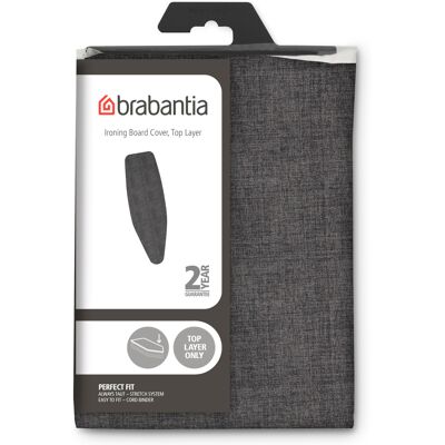 BRABANTIA Pokrowiec Na Deskę D 135x45cm Denim Black 134043 BRABANTIA Pokrowiec Na Deskę D 135x45cm Denim Black 134043