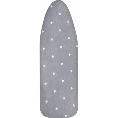 Inny producent POKROWIEC NA DESKĘ DO PRASOWANIA WYSOKA OCHRONA SZARY W SERDUSZKA 110x35CM Inny producent POKROWIEC NA DESKĘ DO PRASOWANIA WYSOKA OCHRONA SZARY W SERDUSZKA 110x35CM